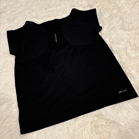 Nike Woman’s Miler Running Dri Fit Top mesh sleeve size small - Picture 7 of 13
